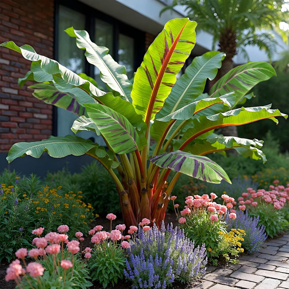 Livraison plante Musa sikkimensis Red Tiger â Lot de 2 â Pot 17 cm