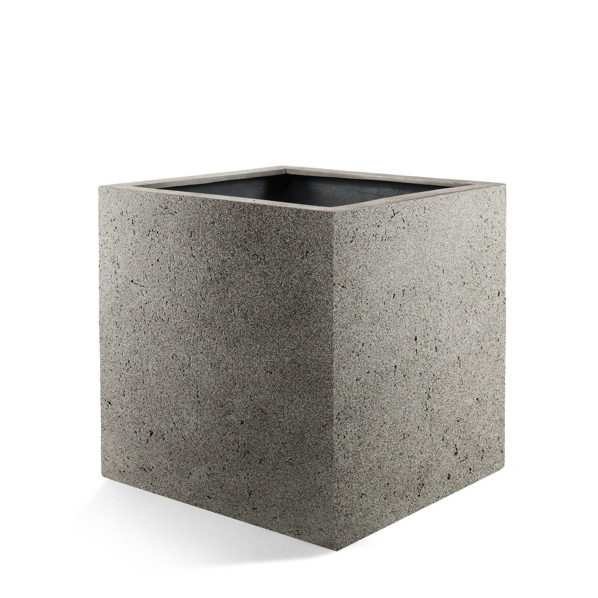 Livraison plante Pot Cube béton naturel diamÚtre 50 cm