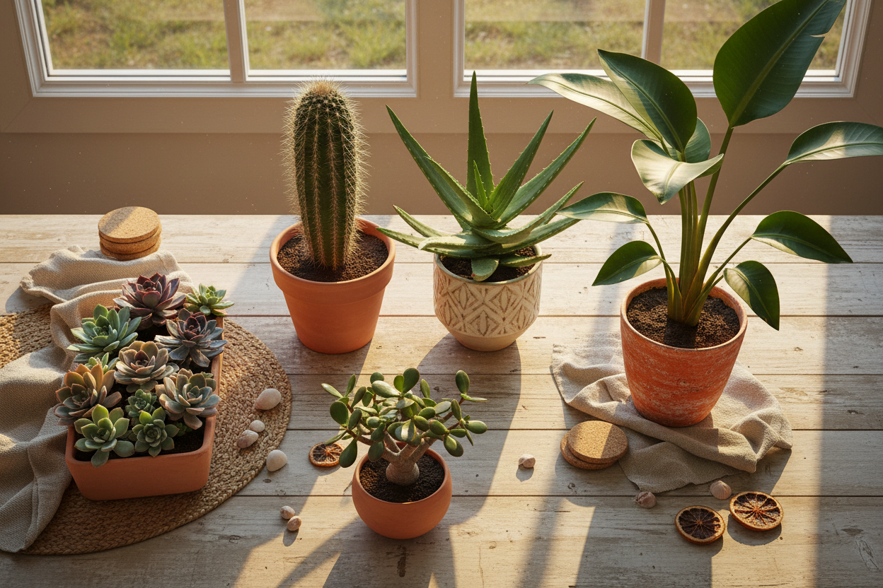 Top 5 des plantes d'intérieur qui adorent le soleil direct et la chaleur
