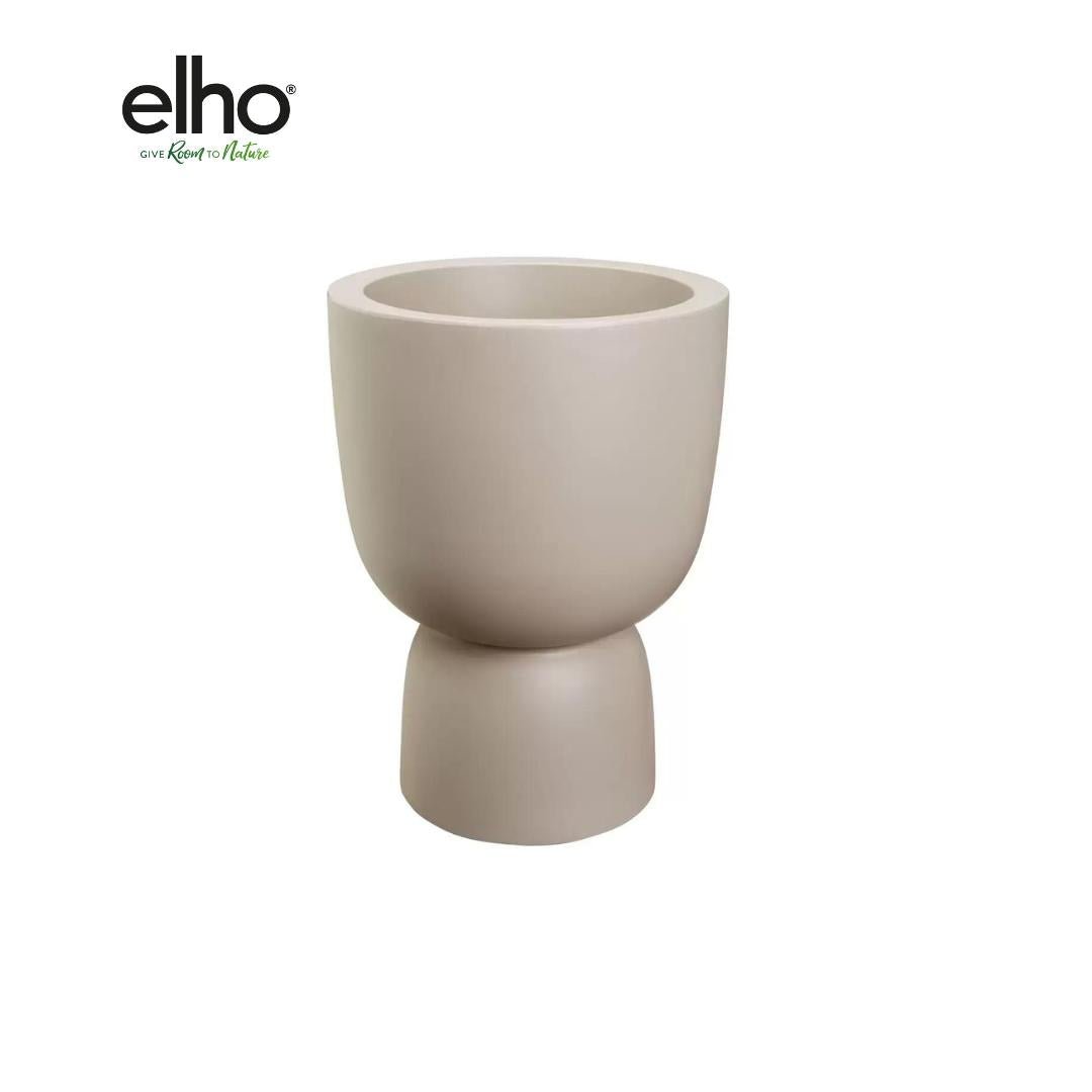 Livraison plante Cache - pot Elho Coupe Beige - D35 x H49