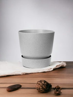 Vaso per piante Elho Greenville grigio - D30 x H28