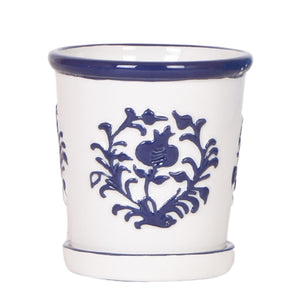 Vaso per piante Malaga blu