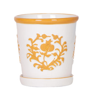 Vaso per piante arancione di Malaga