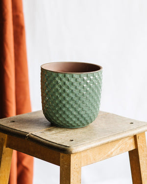 Vaso per piante - RILIEVO VERDE