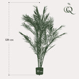 Livraison plante Chamaedorea Elegans plante artificielle - h120cm, Ø12cm