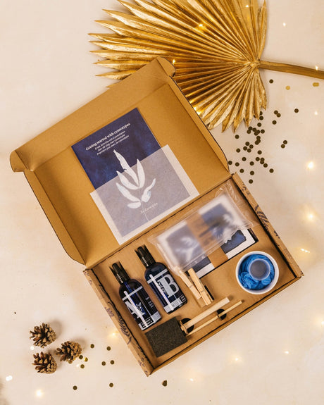 Livraison plante Kit DIY CYANOTYPE