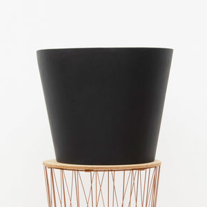 Secchio per vasi Nero 40 cm