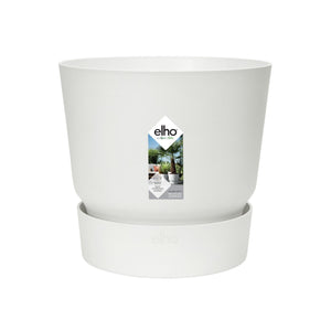 Elho Greenville Vaso Rotondo bianco 14 cm
