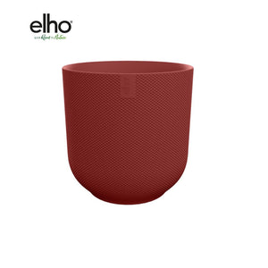 Elho Jazz Vaso Tondo Rosso Toscano 19 cm