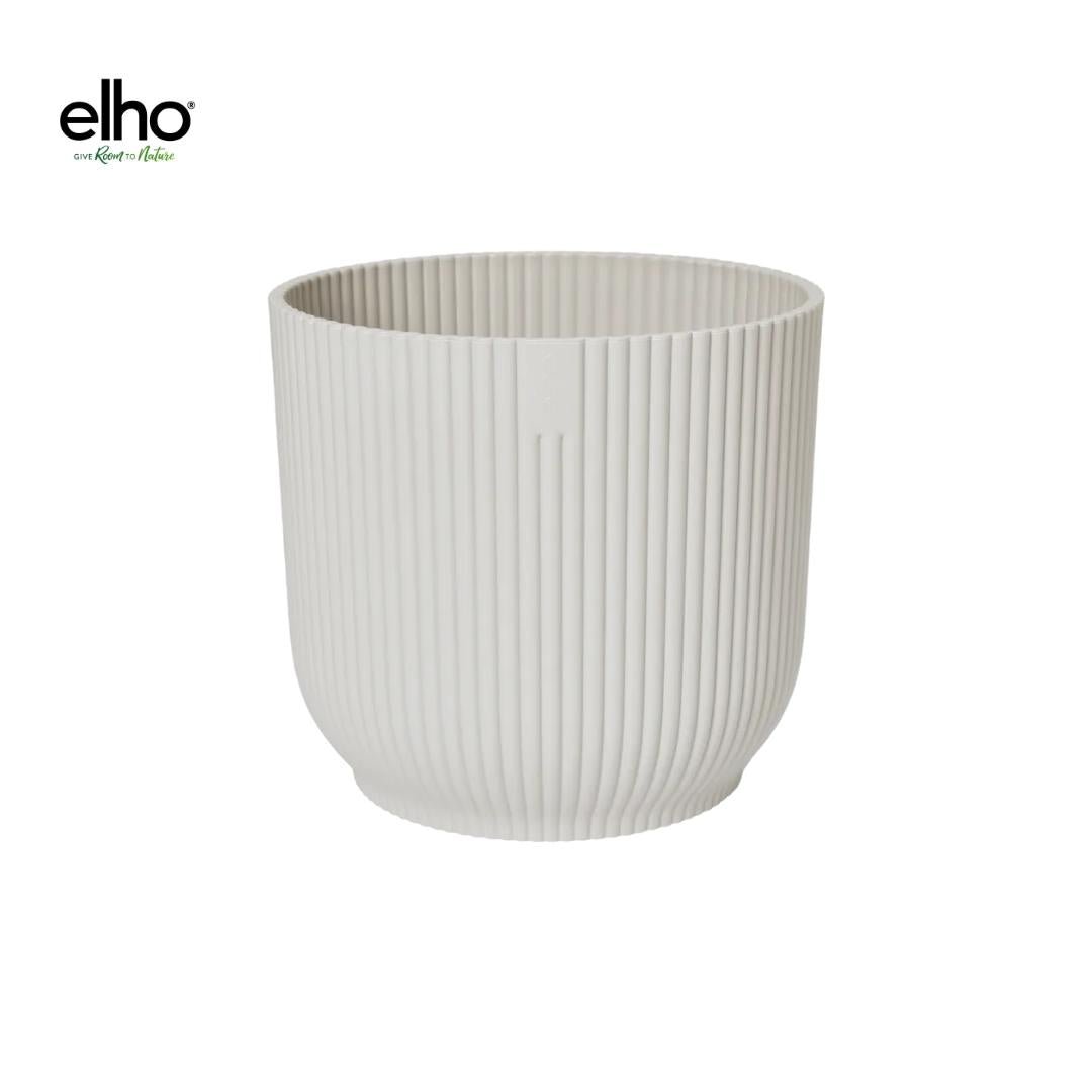 Livraison plante Pot elho Vibes Fold Round blanc 18 cm