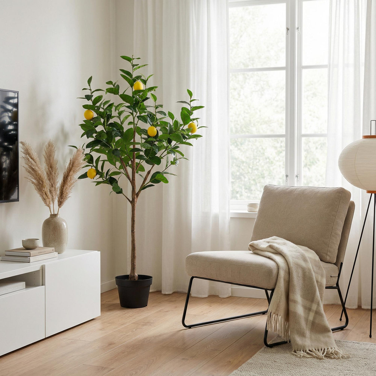 Citronnier artificiel h150cm