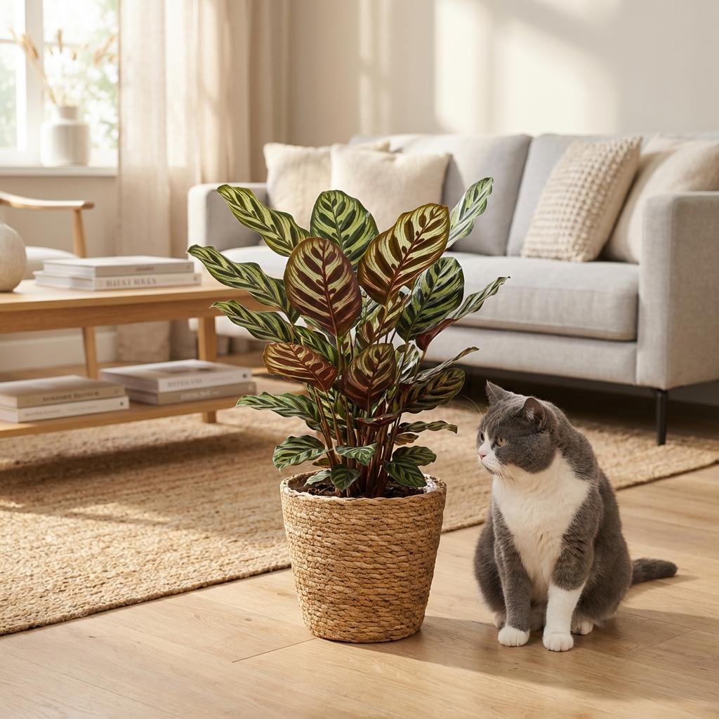 Calathea Makoyana – Plante paon | Pot 19 cm